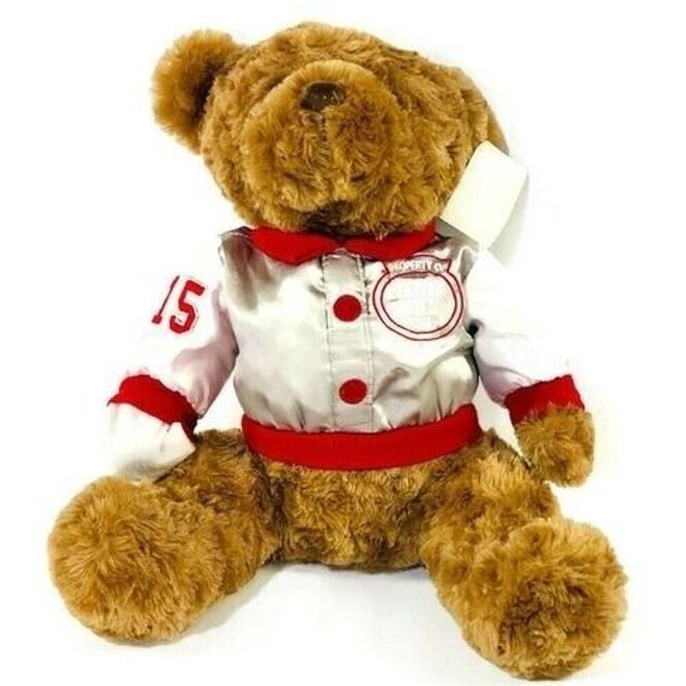 Dan Dee Teddy Bear Embroidered Plush Hug U XXL Brown 17"